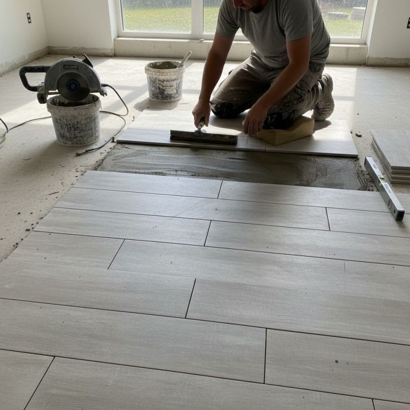 Bathroom Flooring Installation in Loudoun County, VA