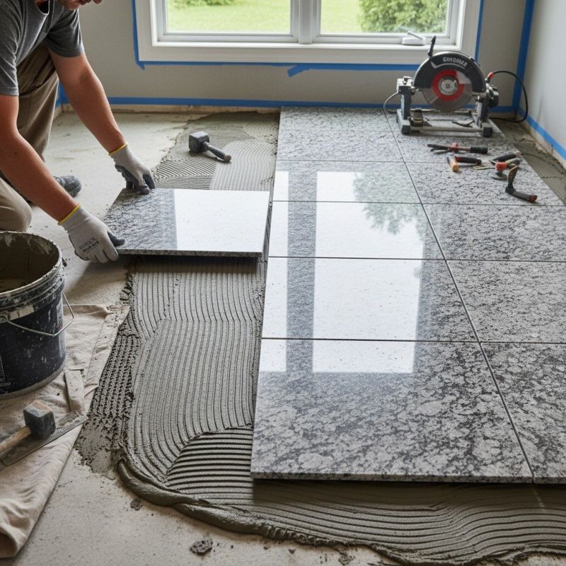 Terrazzo Flooring Installation in Wilmington, NC