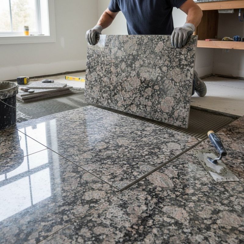 Bathroom Granite Installation in Kansas City, KS
