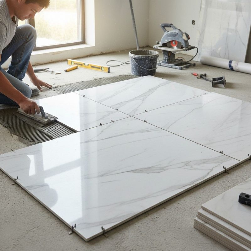 Granite Floor Installation in Olathe, KS
