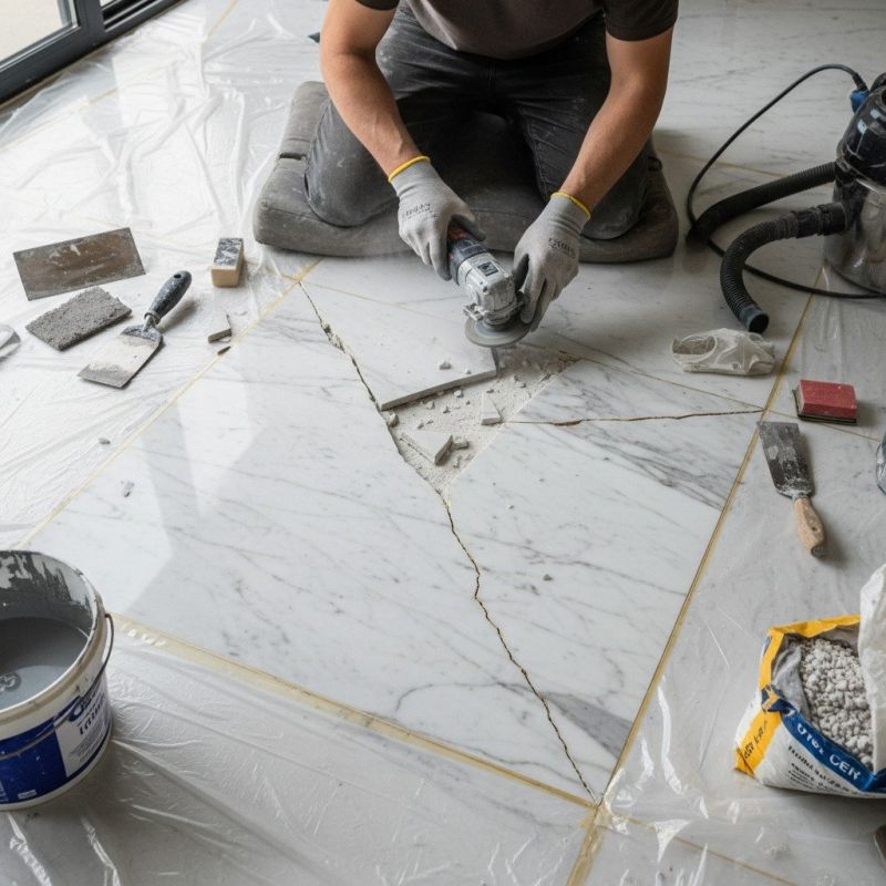 Granite Tile Repair in Alpharetta, GA