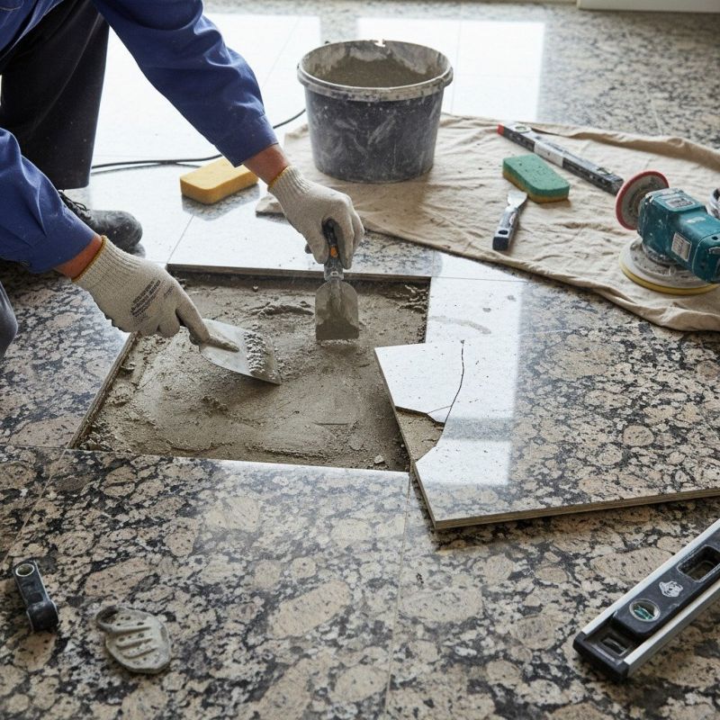 Marble Tile Repair in Olathe, KS