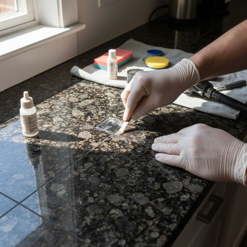 Marble Tile Repair in Overland Park, KS