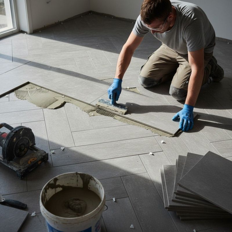 Saltillo Tile Replacement in Alexandria, VA