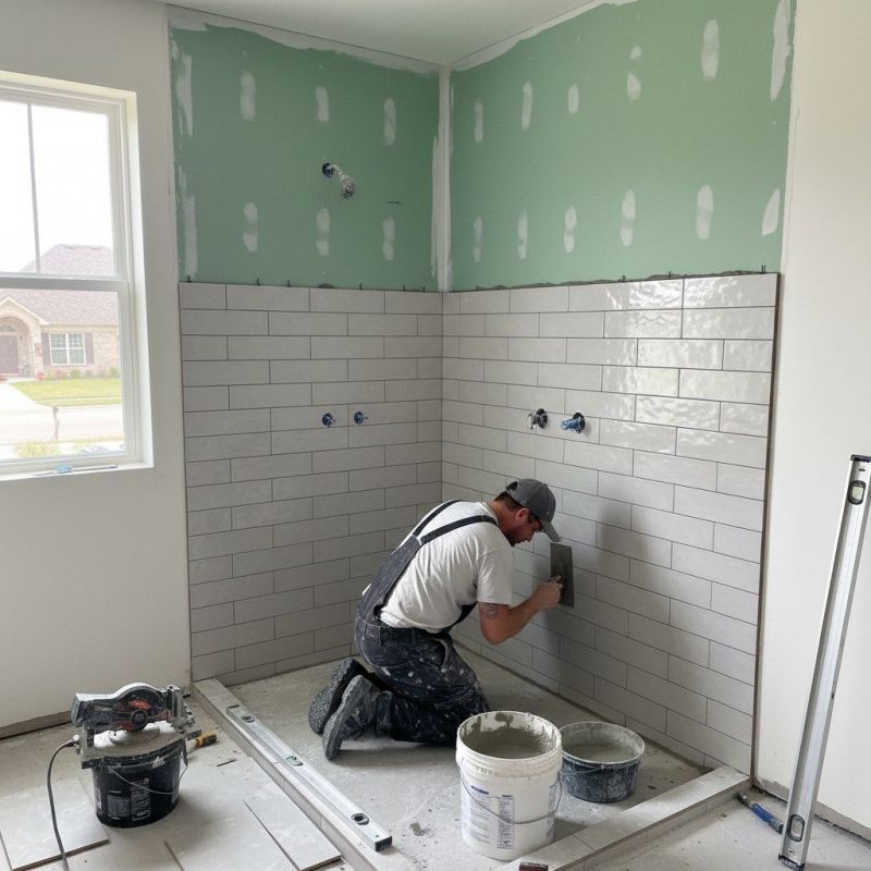 Shower Floor Tiling in Littleton, CO