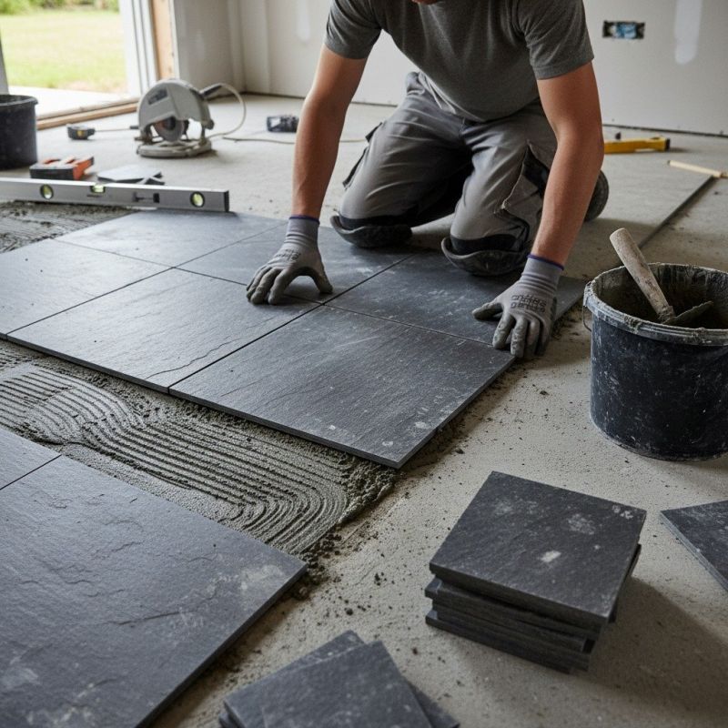 Stone Flooring Installation in Overland Park, KS