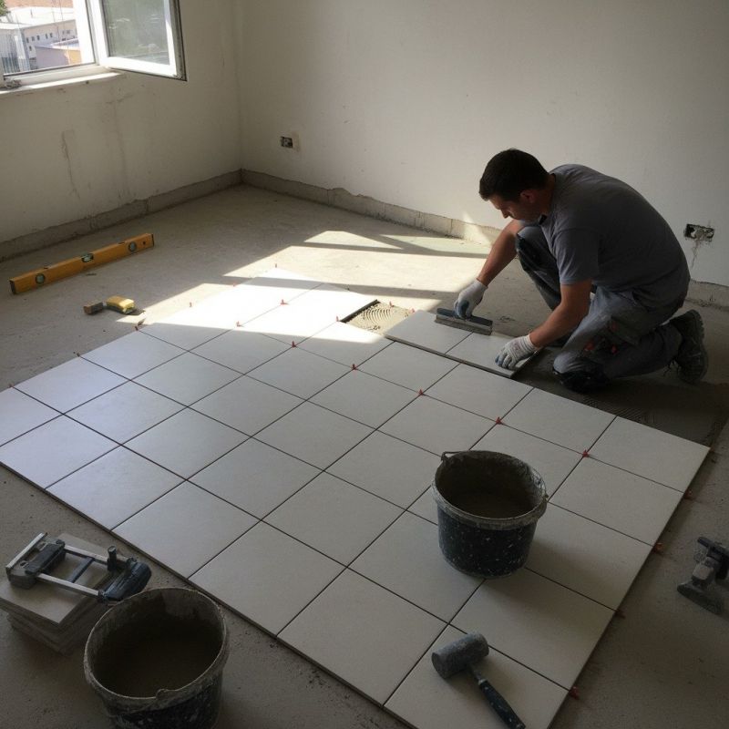 Travertine Floor Installation in Fredericksburg, VA